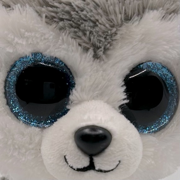 Ty Beanie Boos Collection Slush the Husky Dog Plush - Picture 4 of 7